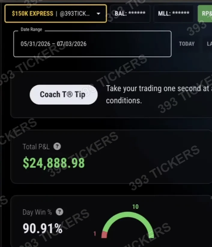 Payout or account result