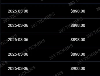 Payout or account result