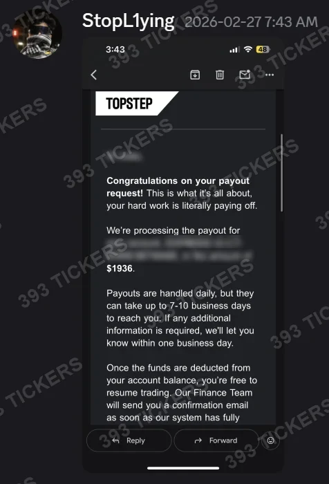 Student payout result